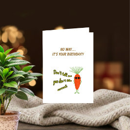 Cartão Coleção de Aniversário da Turma da Cenoura Legal