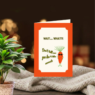 Cartão Coleção de Aniversário da Turma da Cenoura Legal