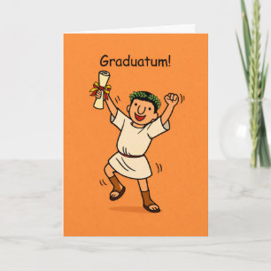 Cartão Coleção de Formatura Romana: “Graduatum!”