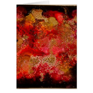 Cartão Coleção de Geodos Ruby e Onyx