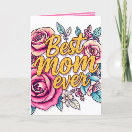 Cartão Coleção de Presentes de Luxo Floral Moderna