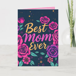 Cartão Coleção de Presentes de Luxo Floral Popular