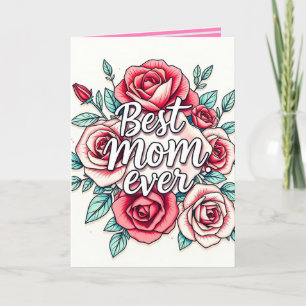 Cartão Coleção de Presentes de Luxo Floral Popular