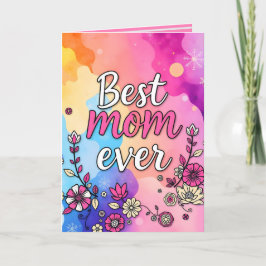 Cartão Coleção de Trendências Florais de Luxo