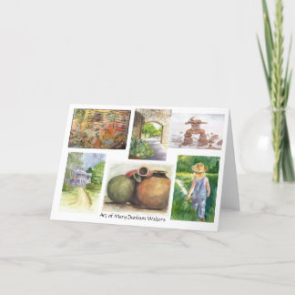 Cartão Coleção dos trabalhos de arte (1) Notecards