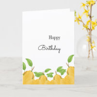 Coleção Lemon Bloom Aniversário
