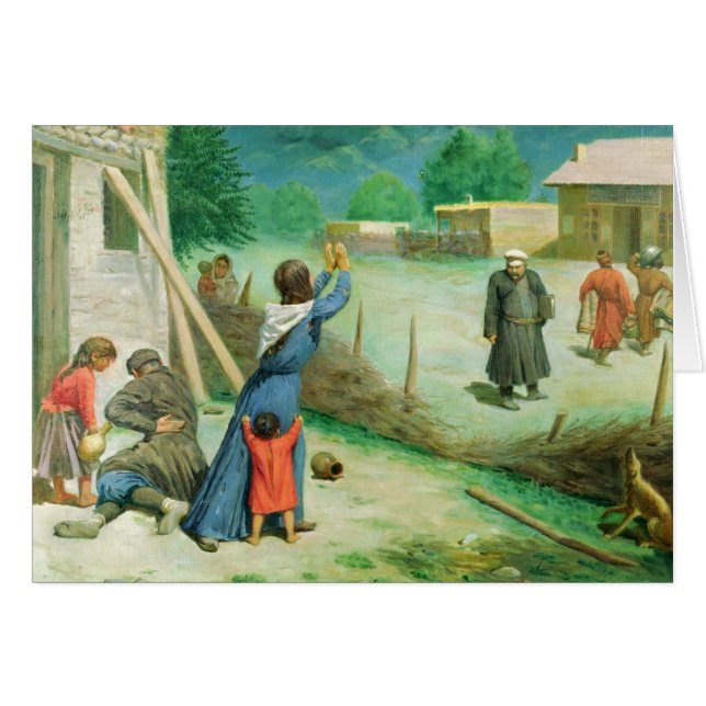 Cartão Coleção média, 1891 (Frente Horizontal)