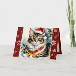 Cartão Coleção Moderna de Natal Belo Feriado