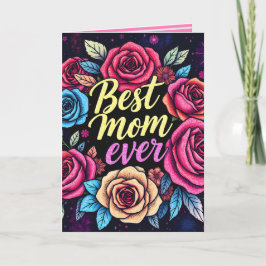 Cartão Coleção Popular Floral de Luxo