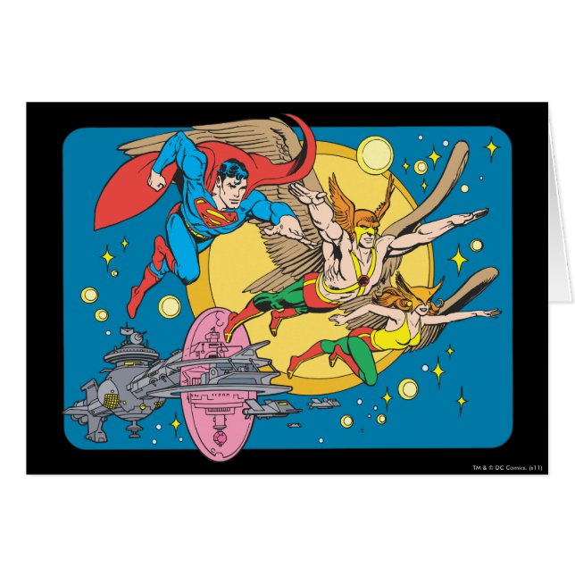 Cartão Coleção Super Powers™ 15 (Frente Horizontal)