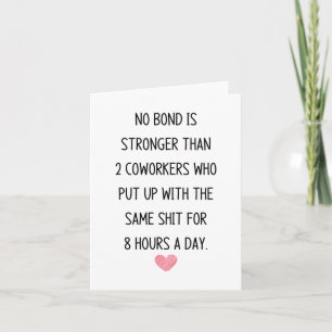 Cartão Colega de trabalho