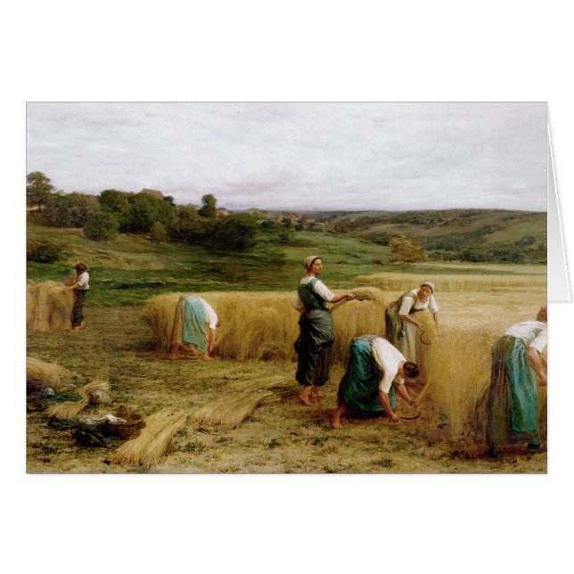 Cartão Colheita, 1874 (Frente Horizontal)
