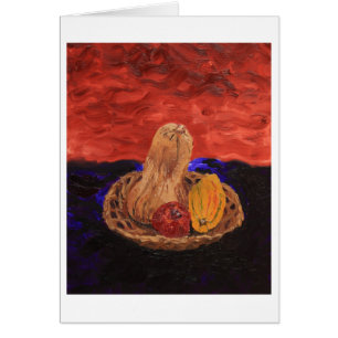 Cartão Colheita de novembro