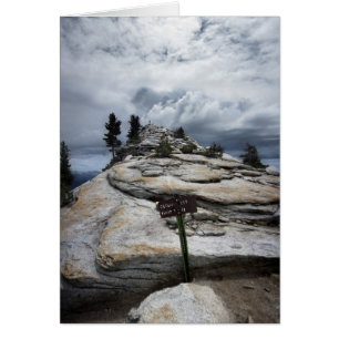 Cartão Colheita de Nuvens - Yosemite