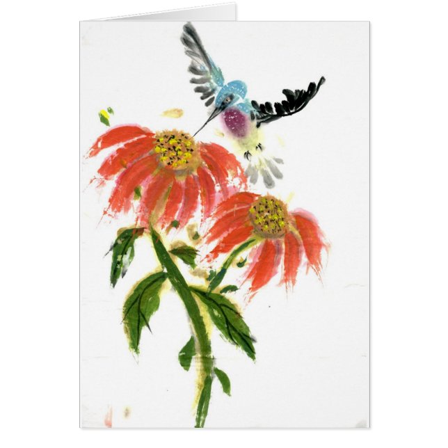 Cartão Colibri (Frente)