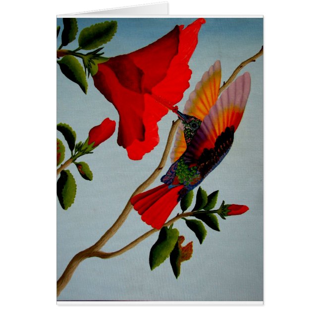 Cartão Colibri (Frente)