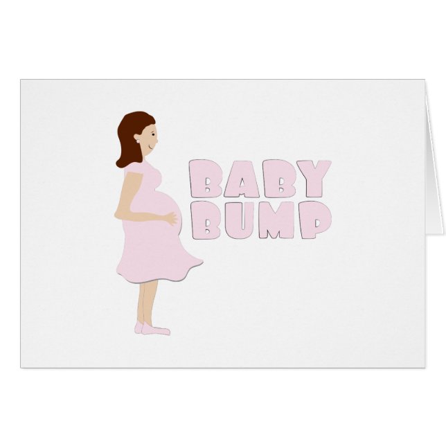 Cartão Colisão do bebê (Frente Horizontal)