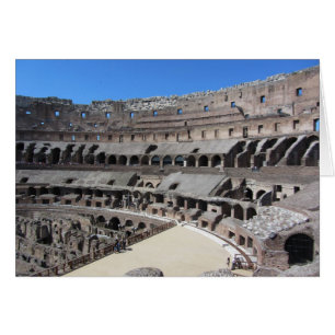 Cartão Coliseu - Roma, Itália