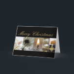 Cartão Collage de Natal de Nebraska<br><div class="desc">Criado de uma foto original do Studio Porto Sabbia! Este cartão Black,  White e Dourado de Natal está disponível para diferentes relações (familiares),  todos os estados dos EUA e em vários idiomas.</div>