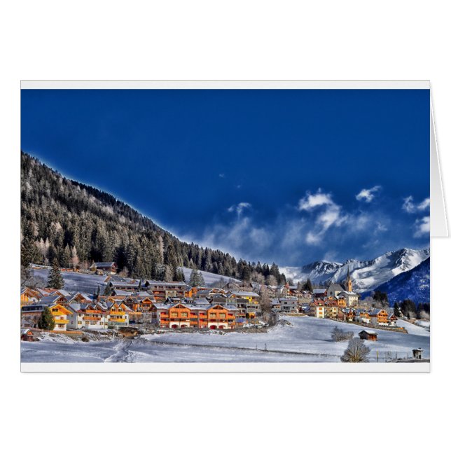 Cartão colle di fuori (Frente Horizontal)