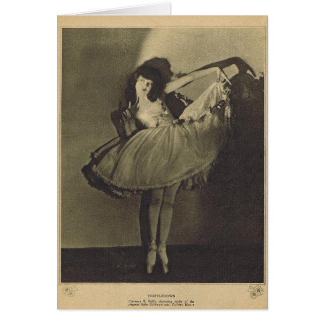 Cartão Colleen Moore 1922 (Frente)