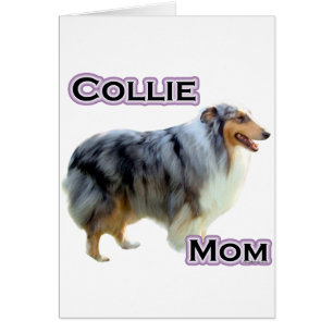 Cartão Collie Mãe 4