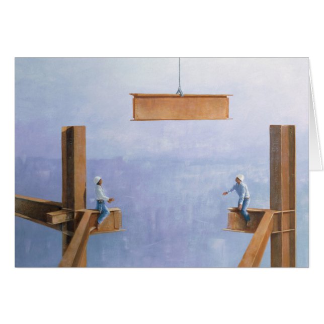 Cartão Colocando a última relação (Frente Horizontal)