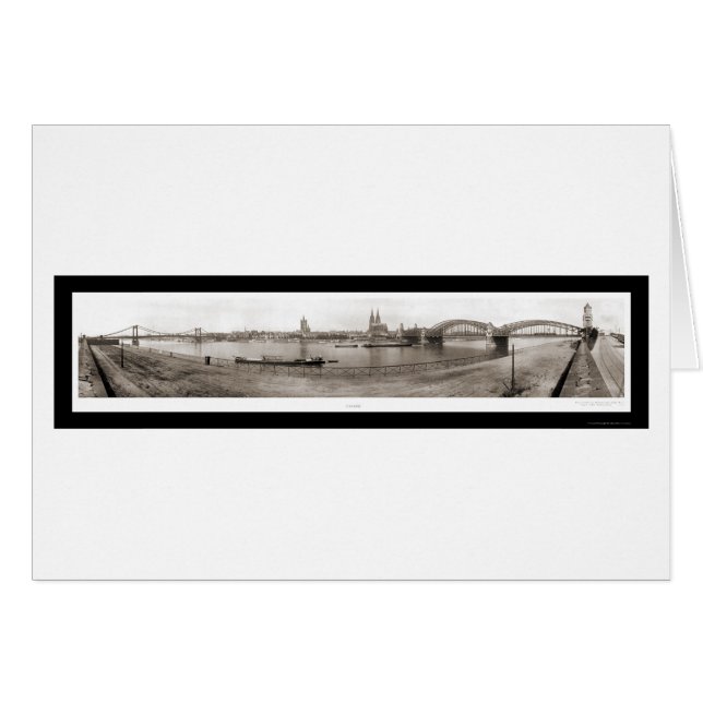 Cartão Colônia, Alemanha Foto 1921 (Frente Horizontal)