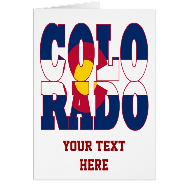 Cartão Colorado (Frente)