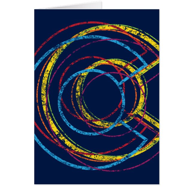 Cartão colorado pride blur (Frente)