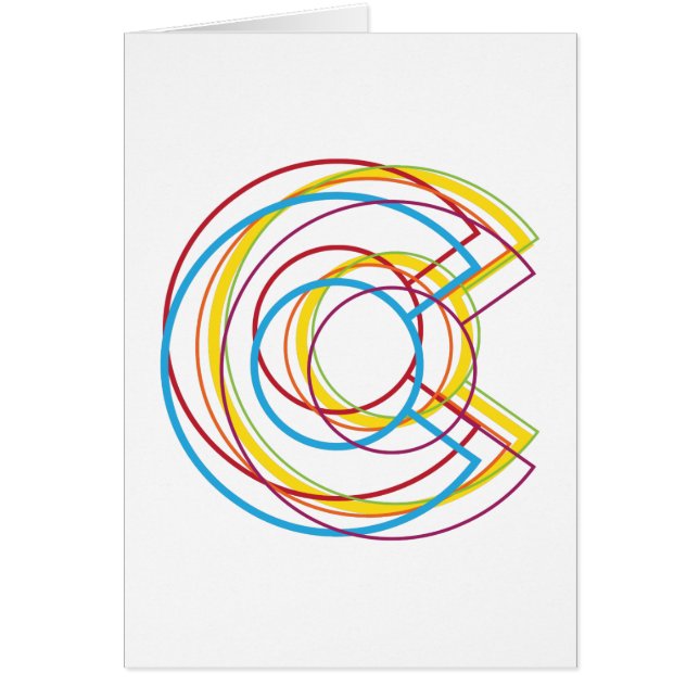 Cartão colorado pride blur (Frente)