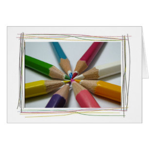 Cartão Colore-me feliz!