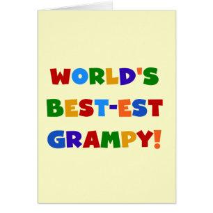 Cartão Colores Brilhantes, melhores camisetas e presentes