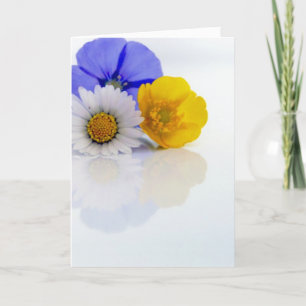 Cartão Colorful Flowers Card