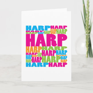 Cartão Colorida Harp