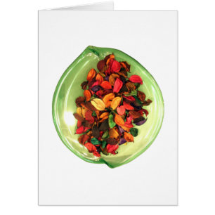 Cartão Colorida Potpourri: Uma Tela Nacional