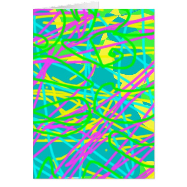 Cartão Colorido Meus Sonhos Padrão Escrivível Artéria Exp (Frente)