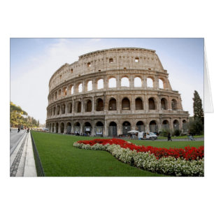 Cartão Colosseum romano