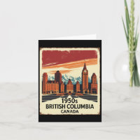 Colúmbia Britânica Canadá Viagens vintage Touri 19