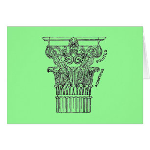 Cartão Coluna Grega