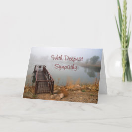 Cartão Com a mais profunda simpatia