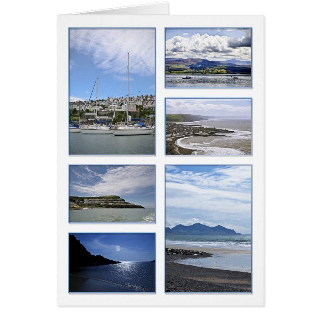 Cartão com cenas do mar (Frente)