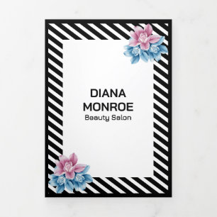 CARTÃO COM DOBRA TRIPLA