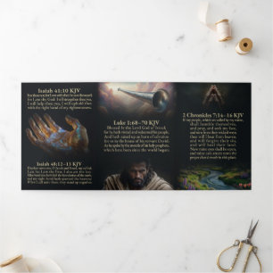 CARTÃO COM DOBRA TRIPLA 