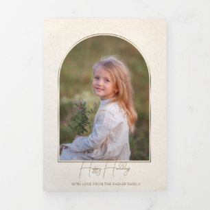 CARTÃO COM DOBRA TRIPLA 