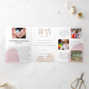 CARTÃO COM DOBRA TRIPLA