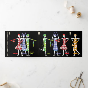 CARTÃO COM DOBRA TRIPLA 