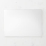 Cartão Com Dobra Tripla Create Your Own<br><div class="desc">Create your own white personalizable, minimalist style which can be easily updated with your Photo and text. If you need any help personalizing this product, please contact me using the message button below and I will be happy to help.</div>