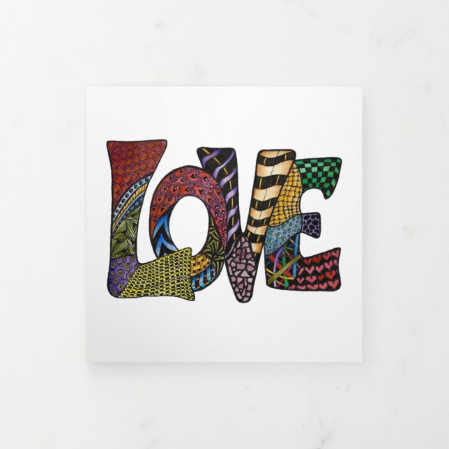 Cartão Com Dobra Tripla Feliz ano novo (Cobrir)