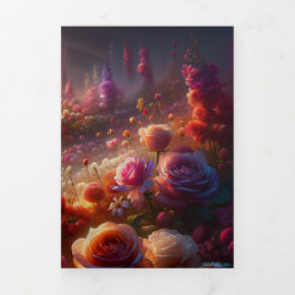 Cartão Com Dobra Tripla Jeremiah 9:23-24 KJV Tract - A alegria do LORD